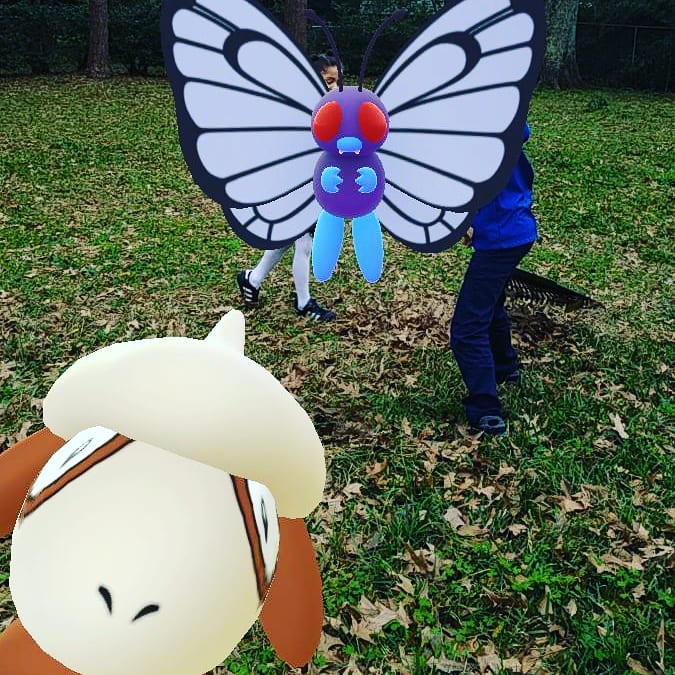 Photobomobed by Smeargle lmfao #PokemonGO