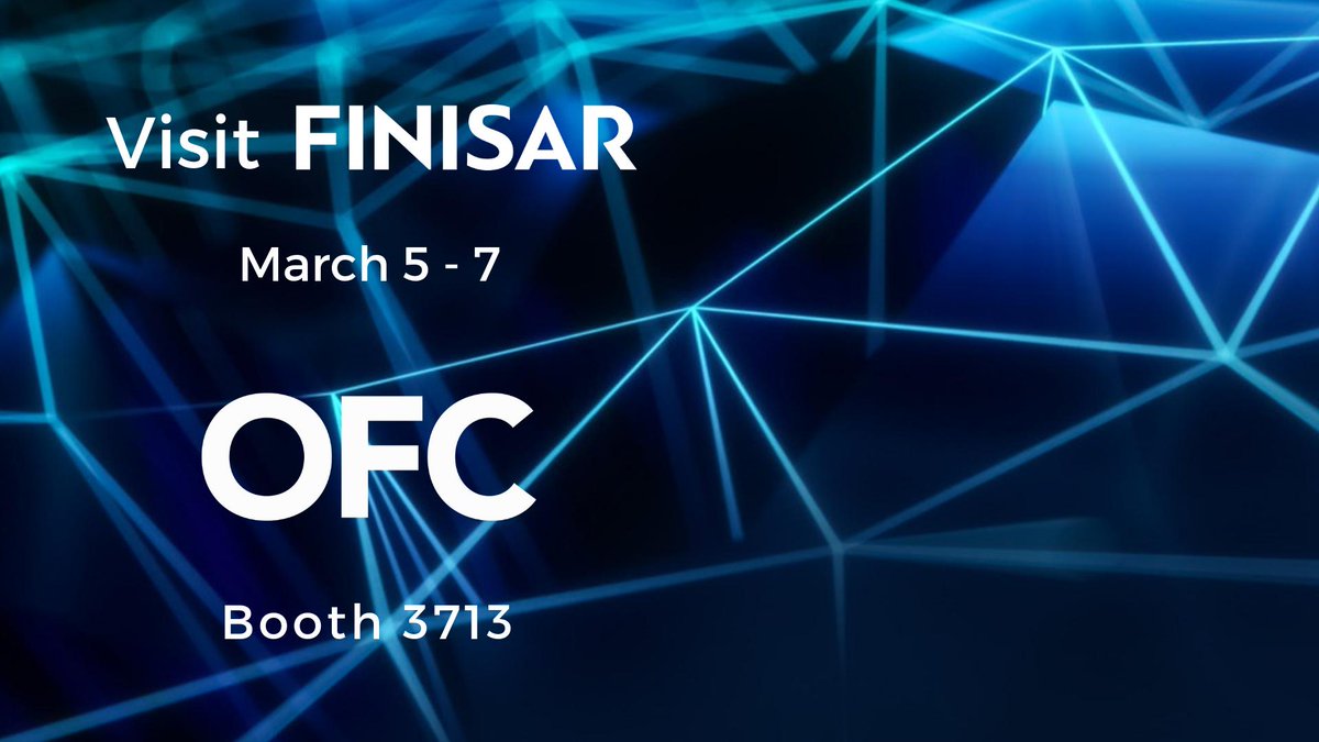 CoherentCorp's tweet photo. Hear from the Finisar experts at several panels and workshops during #OFC19. We hope to see you there. https://t.co/RPO4waIFXL https://t.co/XkR8AeIcly
