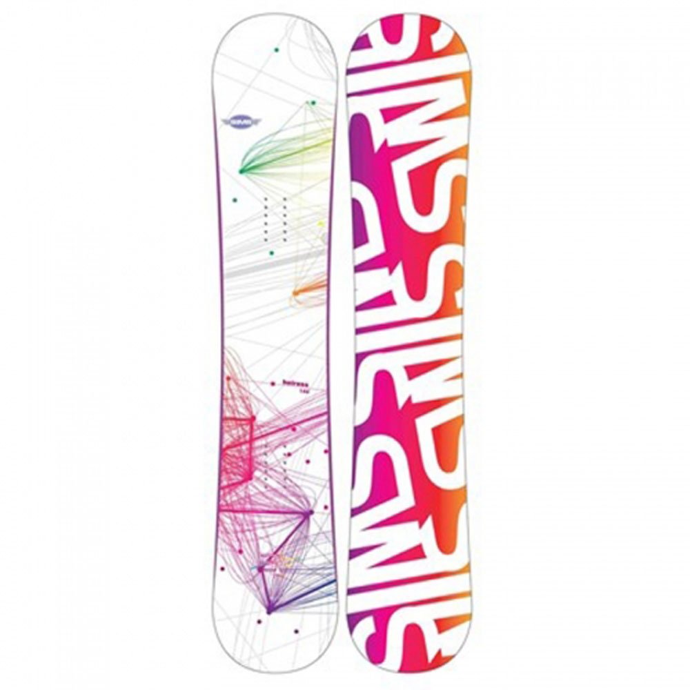 New Sims Womens All Mountain 144cm Snowboard now: $140.00 ~ It is light, but also strong and durable. The base has very low maintenance requirements and has a balanced slip in any condition. 
liquidationsports.com/index/page/pro…