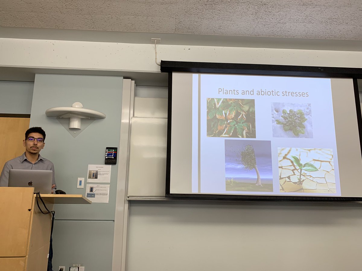 gdubeaux's tweet photo. Great seminar to come by #PauloCeciliato from the #SchroederLab! Heโs gonna talk about genetic redundancy and how to overcome this limitation to uncover new genes implicated in signaling pathways in plants! Our amiRNA seed resource is available online at @ABRC_News ๐ฑ https://t.co/GwB8Fh8u80