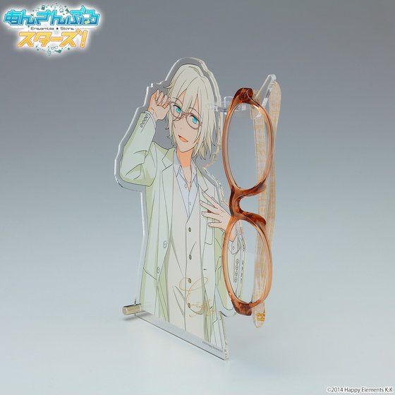 あんさんぶるスターズ あんスタ JINS アクリル メガネ スタンド レオ あんさんぶるスターズ あんスタ JINS アクリル メガネ スタンド