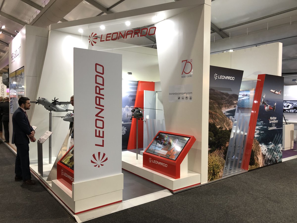 LDO_Australia's tweet photo. G'Day! @Avalon_2019 has just begun! Meet us at our stand and visit the static area were you can take a closer look at some of #Leonardo's aircraft that fly everyday in #Australia https://t.co/MRFRqpGQrS #LeonardoInAustralia https://t.co/ZKa3HvuB8L