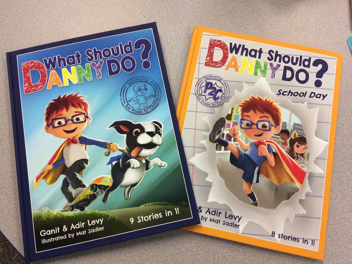 SGrompone's tweet photo. So excited that my @WhatShouldDanny do books came in the mail today! I got the chance to read one story with my Ss today and they loved it! Can’t wait to go back and choose a new path! #PowerToChoose #WhatShouldDannyDo #GibbsCounseling https://t.co/waJmTumtBj