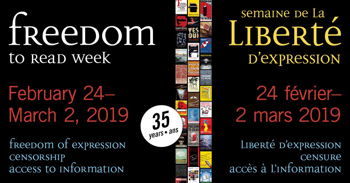 VPL's tweet photo. Use your #freedomtoread to enjoy one of these banned or challenged books: https://t.co/2VlWgsPLvC
@Freedom_to_Read #FTRWeek #VPLpicks https://t.co/IaZyRv0Rba