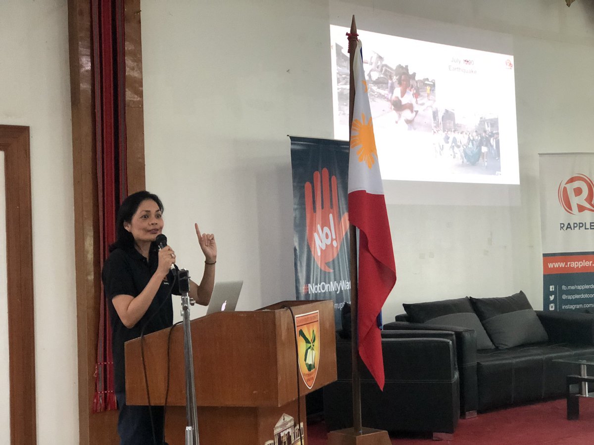 MovePH's tweet photo. Managing Editor @glendamgloria talks about the Power of Social Media. #MoveCagayan https://t.co/hHpsiW80em
