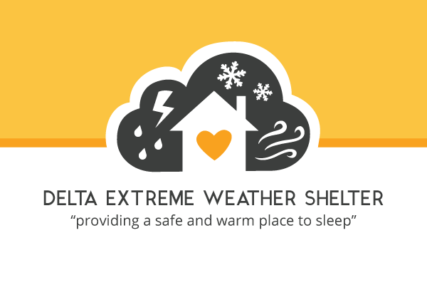 Delta's extreme weather shelter will be open until the morning of Thursday, February 28. The shelter operates from 9pm to 7am at Ladner United Church (4960 48 Ave). Many thanks to the volunteers that assist in providing this important community service. #Ladner #DeltaBC #shelter