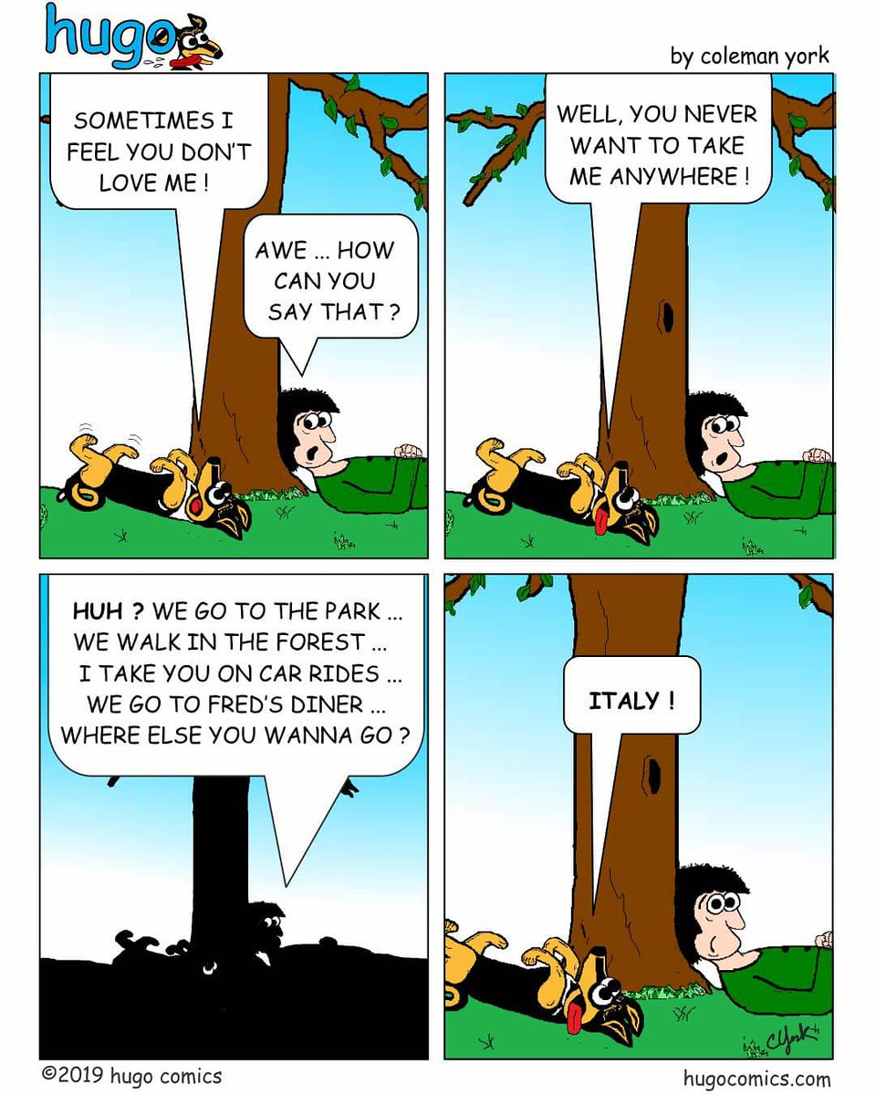 HugoComics's tweet image. Hugo doesn't  feel he's loved enough @HugoComics