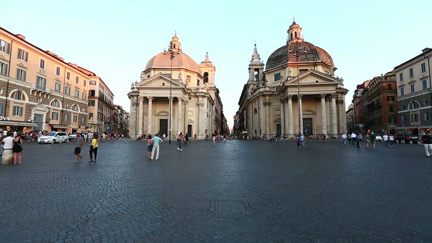 Swan33A's tweet photo. Za kraj vecerasnje setnje po Rimu : Piazza del Popolo. Arhitektonski izraz savrsene simetrije #HiddenRome #RomaNascosta #SkriveniRim https://t.co/NXZPMP9vNH