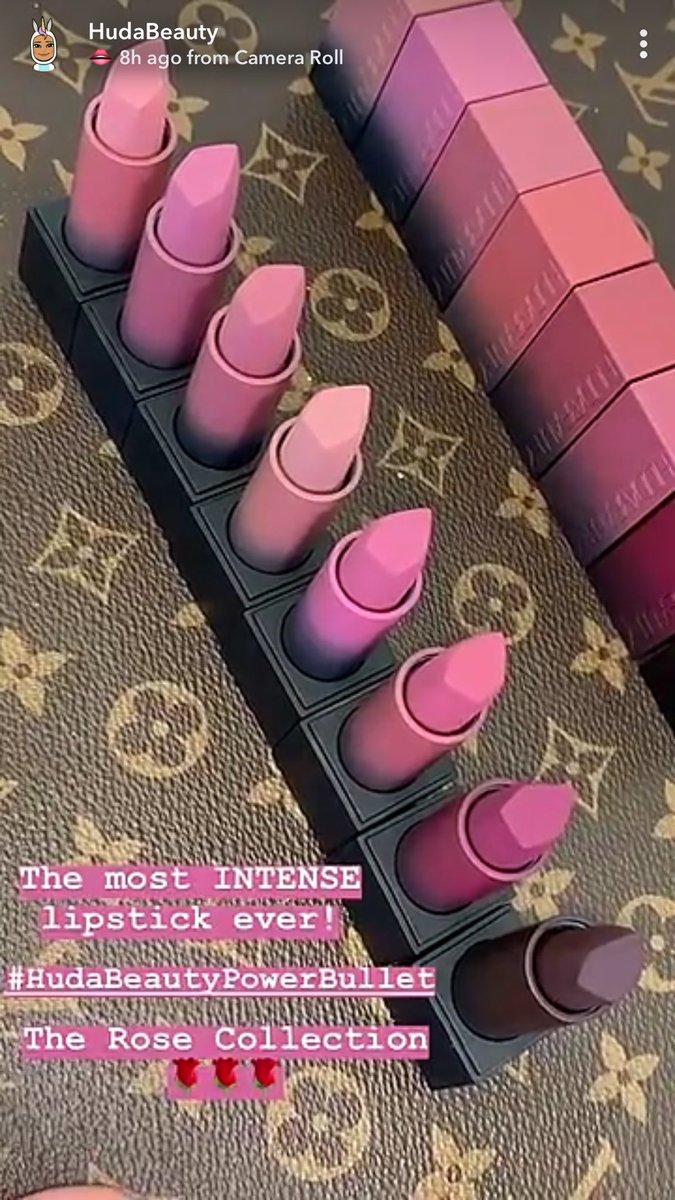 Leddie_Hendrix's tweet photo. So Huda is coming out with a new lipstick launch and calling them “bullets.” Apparently she didn’t learn the last time with the “baking powder” 🙄🙄🙄🤦🏼‍♀️🤦🏼‍♀️🤦🏼‍♀️ #JeffreeStarCosmetics lip ammunition will always be #1 https://t.co/IijbtopZPk