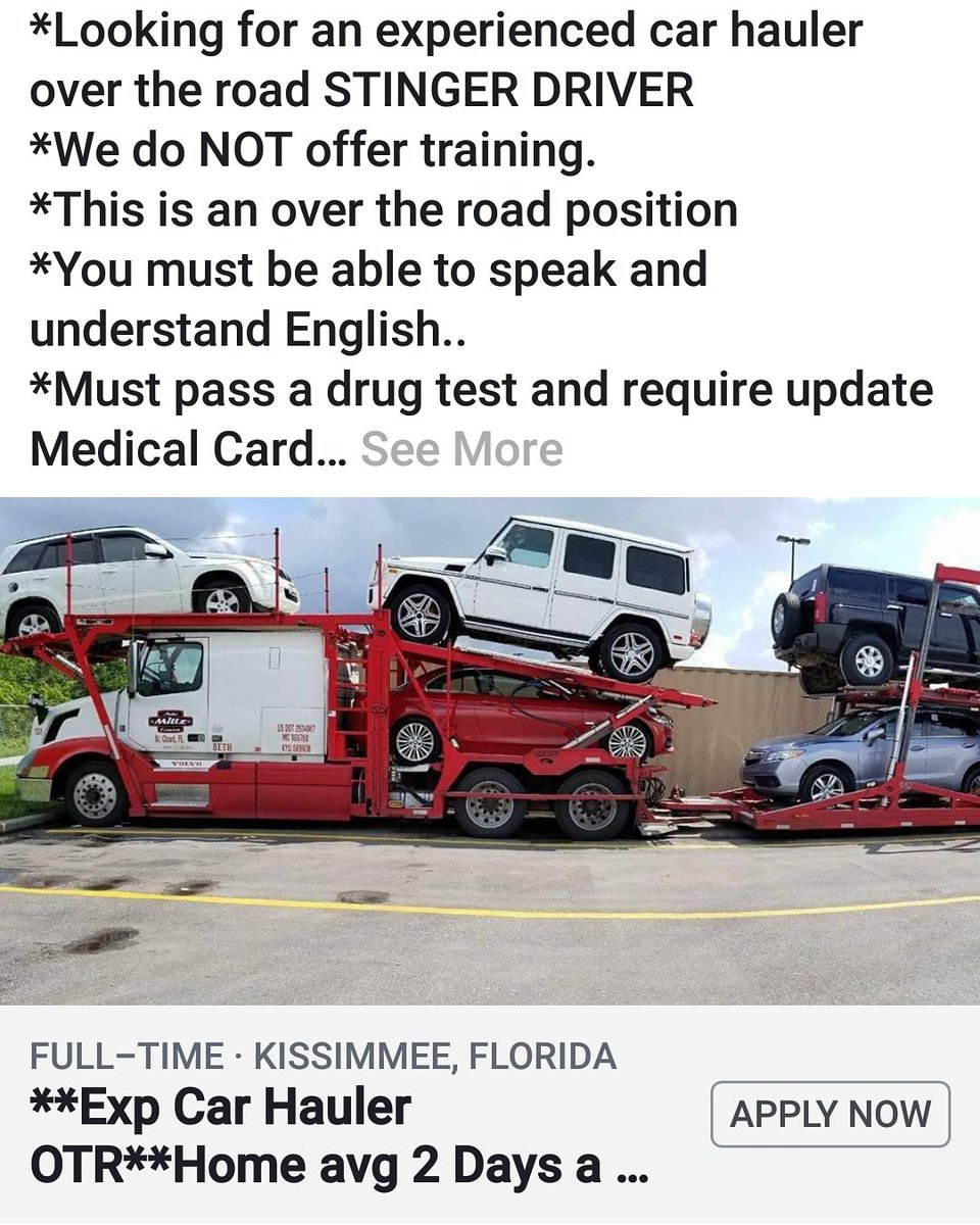 MillzAuto's tweet image. 🚨🚨🚨 Hiring Drivers 🚨🚨🚨Text 321.345.6706