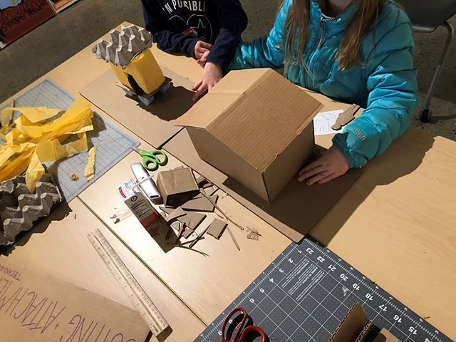HoshideWanzer's tweet photo. Taking advantage of the CFAD Play Lab on Saturday afternoon: perusal of the Sanctuary: Design for Belonging Exhibit followed by a hands-on exploration ideas of shelter. Thank you to @seaarchitecture, Center for Architecture and Design and @aiaseattle for… https://t.co/t1jGH6wEvJ https://t.co/mkGFWoz6cT