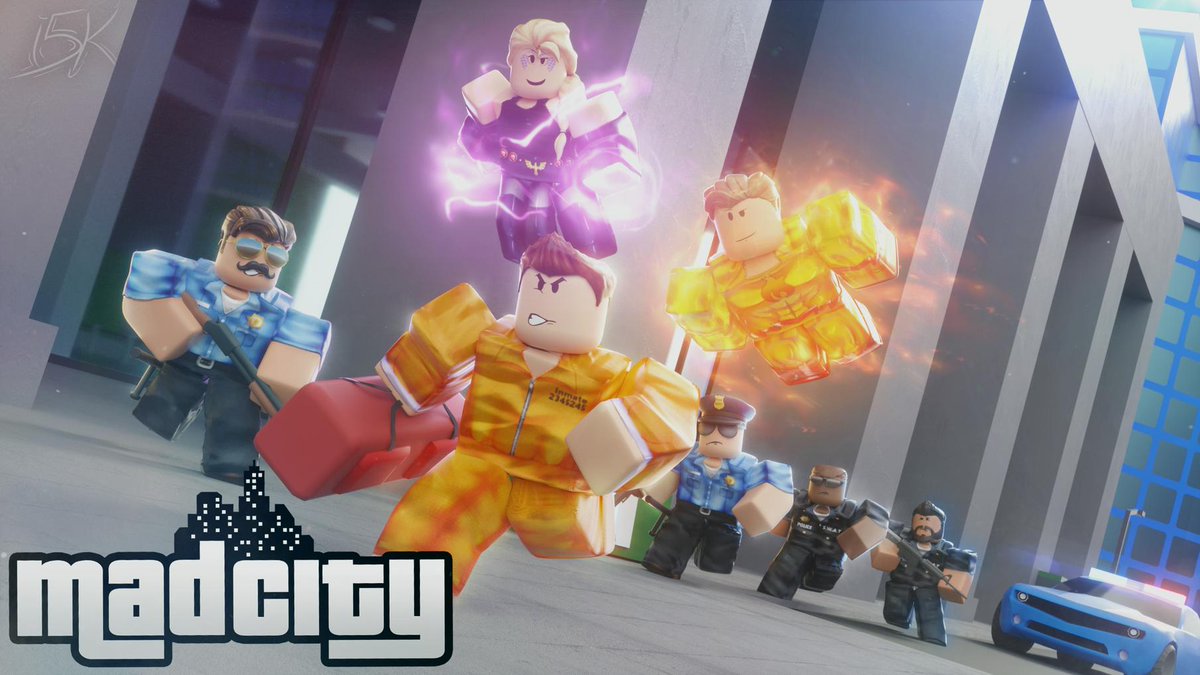 roblox mad city all heroes