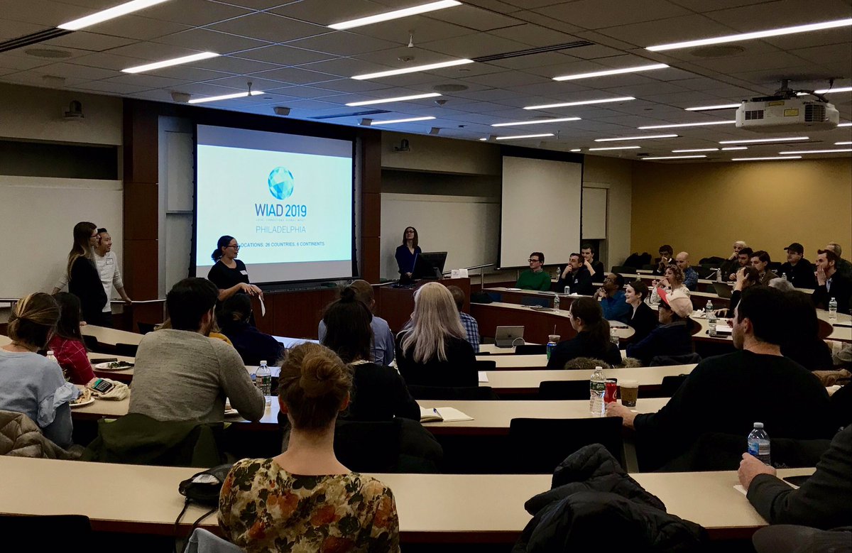 briancrumley's tweet image. I’m just playing the role of spectator tonight @PhillyCHI’s #WIAD19 celebration!

great crowd gathered to hear local speakers sharing their thoughts on this years global topic, #DesignForDifference