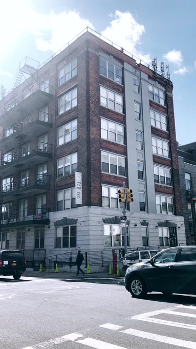 was gunna tweet abt loving my building now that the scaffolding is down n then the fire dept had to come
