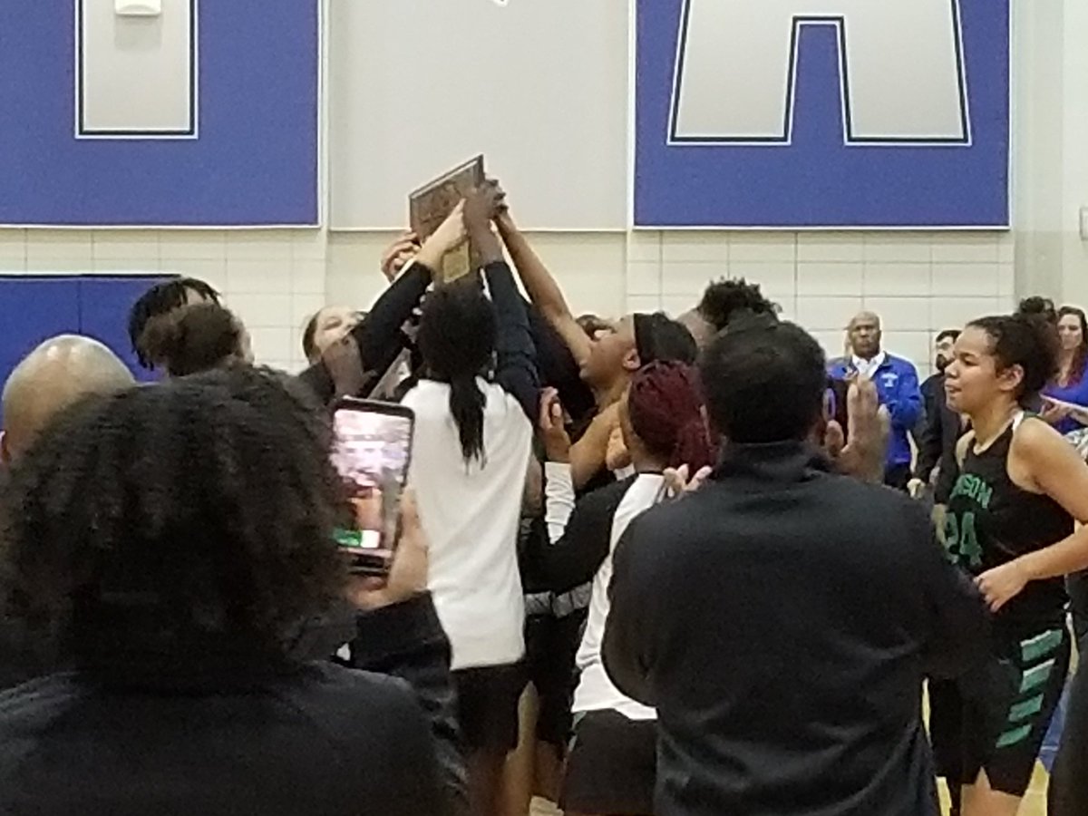 OPS_BensonHigh's tweet photo. WE'RE GOING TO STATE!!! CONGRATULATIONS LADY BUNNIES! https://t.co/U2W7yWkneG
