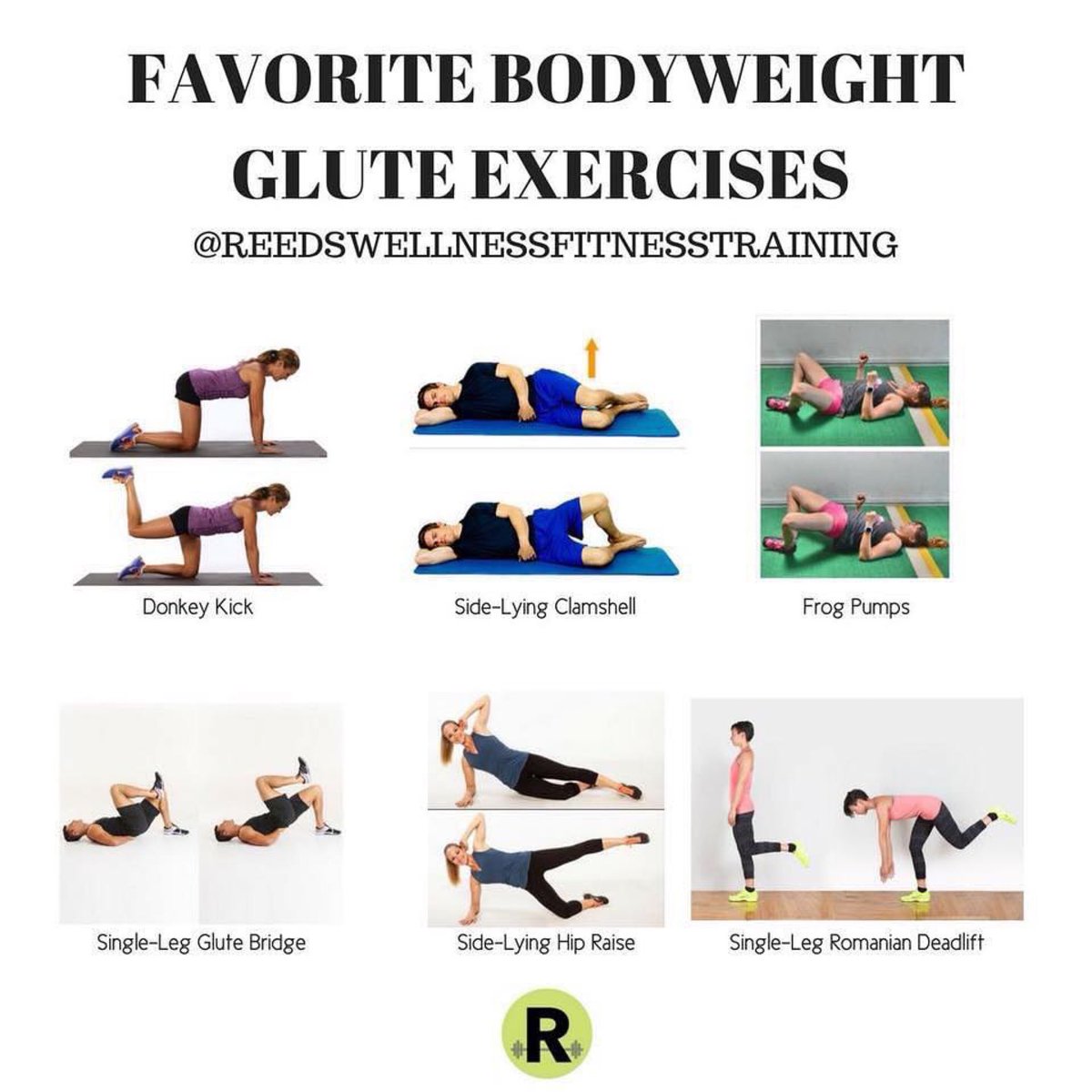 Uzivatel Joshua Reed Na Twitteru Favorite Bodyweight Glute Exercises Want To Know How To Build The Powerhouse Of The Human Body Aka The Glutes Without Building Thick Thighs Aka The Quads