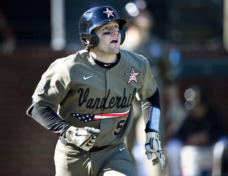 vanderbilt patriotic baseball jersey