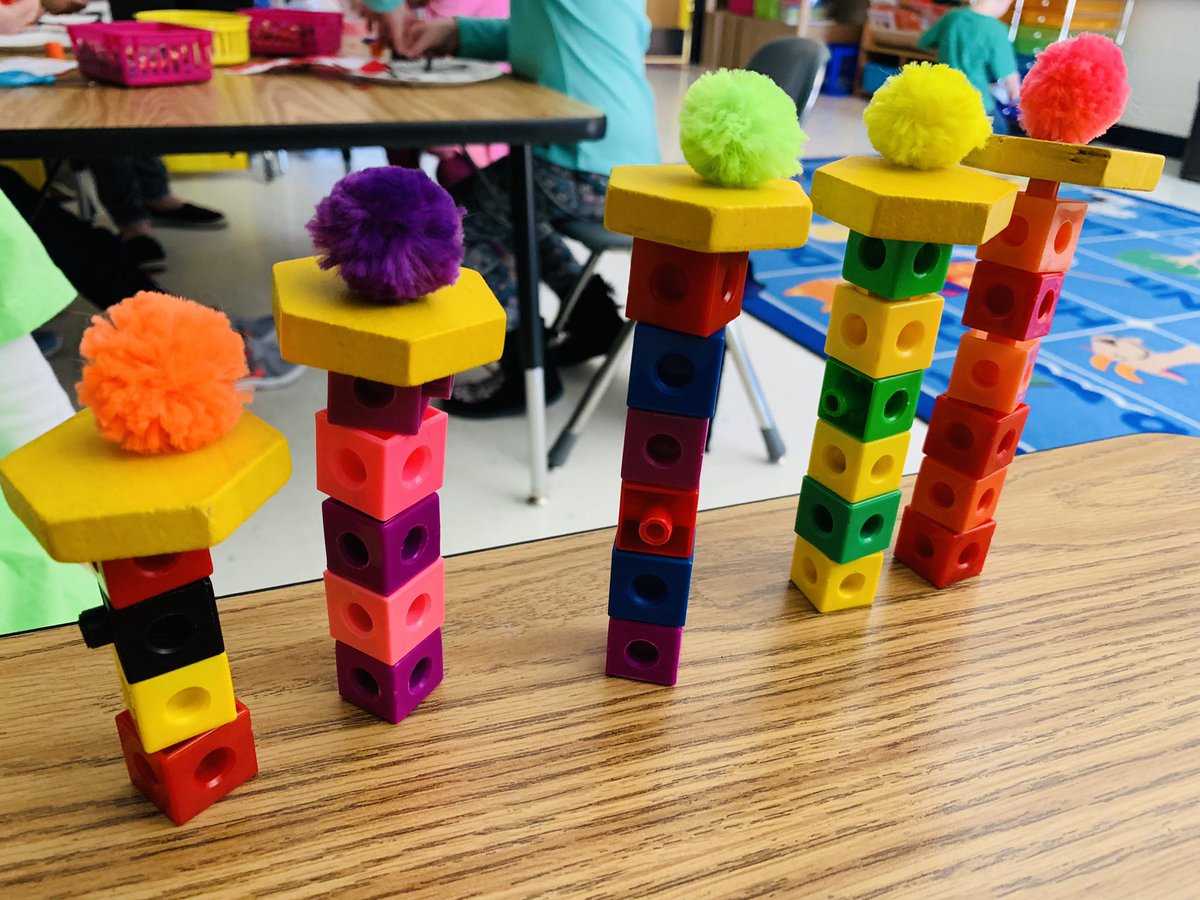 OH_hello_KG's tweet photo. SUPER fun STEM activity for Dr. Seuss week!
How high can you stack your truffula tree? And using patterns! 🤩🌟🤗
#Tolbert18 #drseussweek https://t.co/UR5H0HcXpp