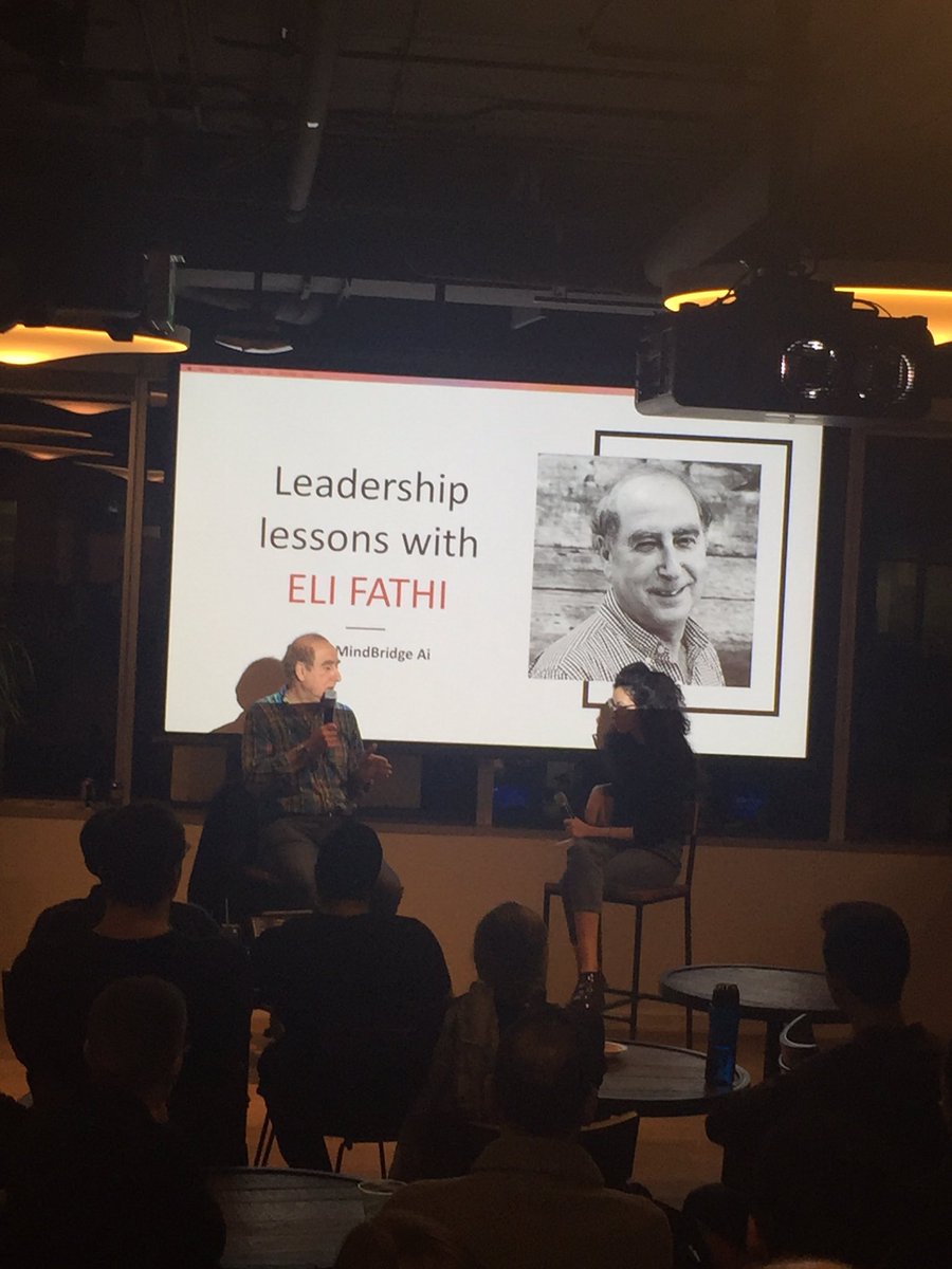 “In order to succeed,  you need to have full focus and commitment ” -Eli Fathi. 

Our fireside chat at <a href="/Shopify/">Shopify</a>