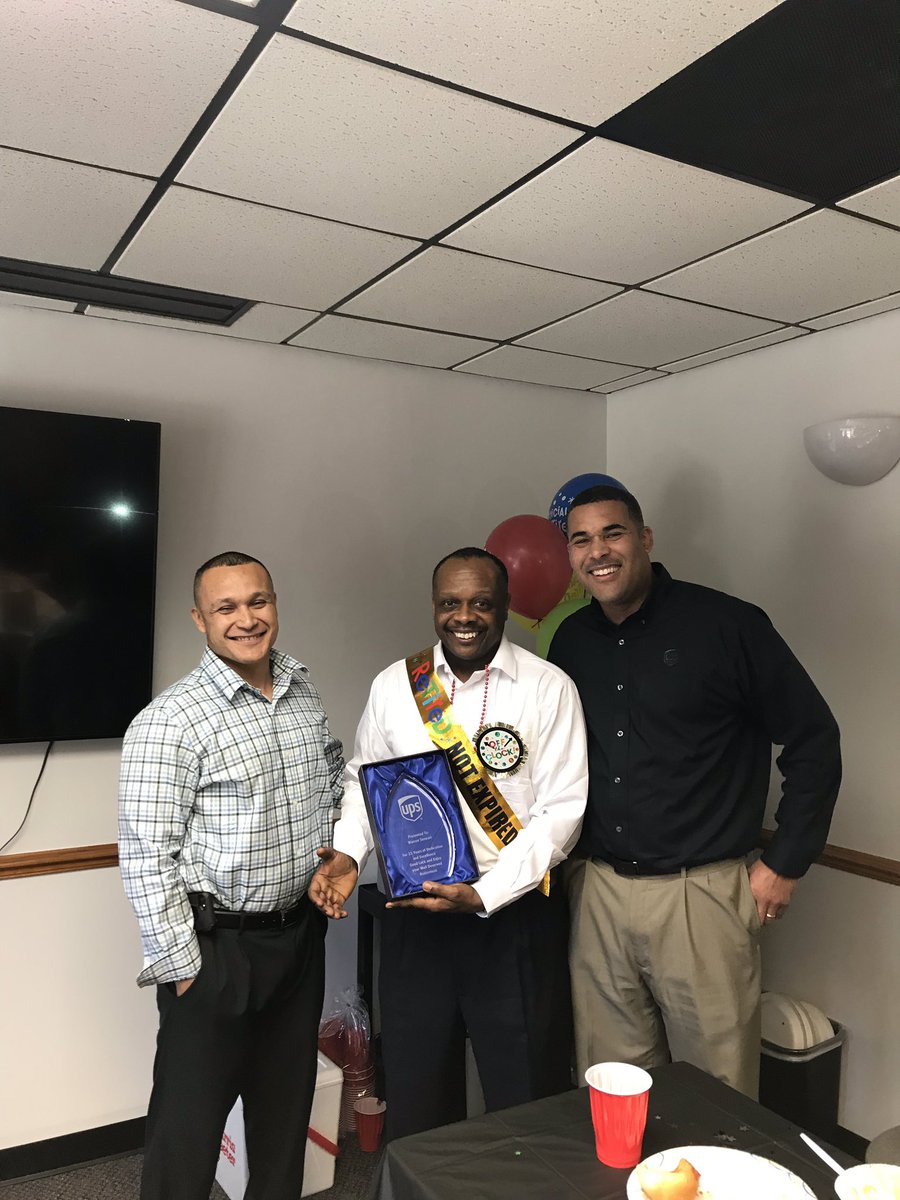 JulieBu20872651's tweet photo. Retirement Celebration in Greensboro for Warren Stewart for 33 years of dedicated service!! @mcrawf1971 @SouthAtlUPSers https://t.co/BK1C3wF3NT