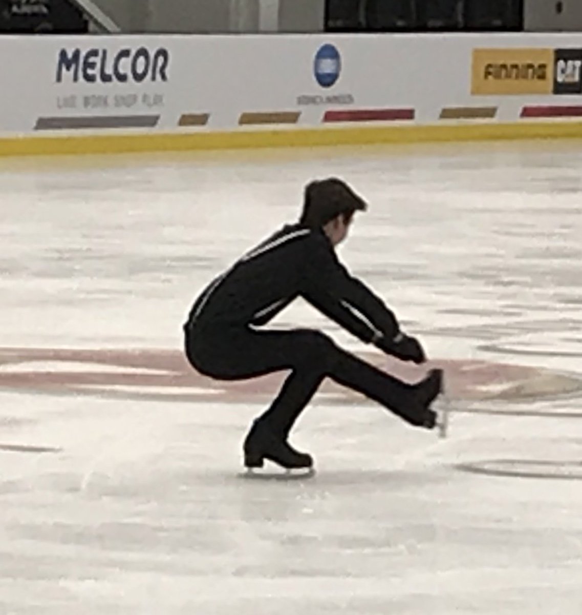 VBMonica6's tweet photo. Tyler Bishop @Team_EquipeNB #CGFigureSkating @2019CanadaGames completes his Pre-Novice Men’s Short Program here in the Gary W. Harris Canada Games Centre. #thisisourmoment. Great skate Tyler! https://t.co/e2u0jbirpE