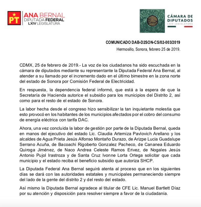 D_Ana_Bernal's tweet photo. Seguiremos atentos al proceso hasta que concluya el proceso.
#AquiSigoNoLosSuelto https://t.co/iBTiY0Bg6x