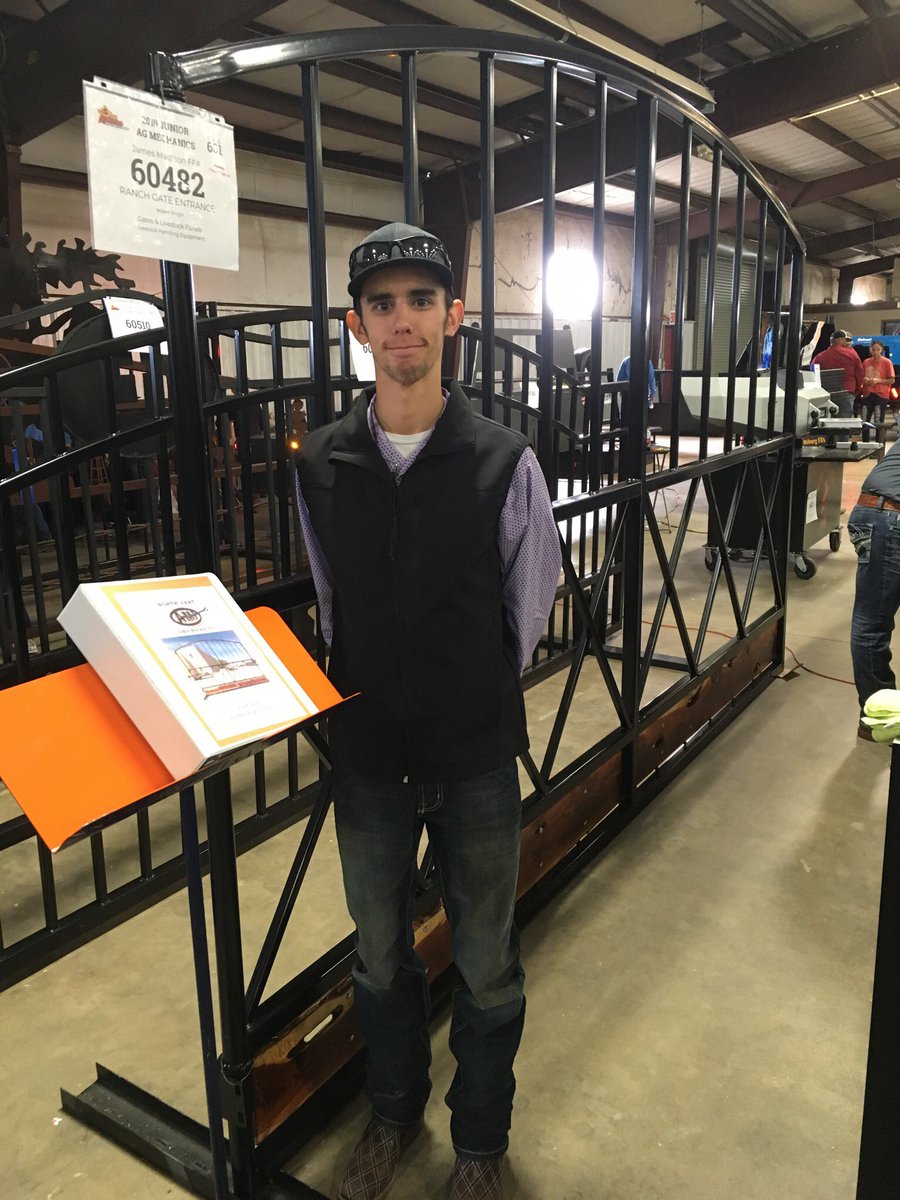 NEISD's tweet photo. At the San Antonio Livestock Show, Madison student Robert Wright was 4th in his class with his gate in the agricultural mechanics project.
Way to go Robert!
#JMFFA #FFA #theNEISDWay https://t.co/WAjQYtdRQx
