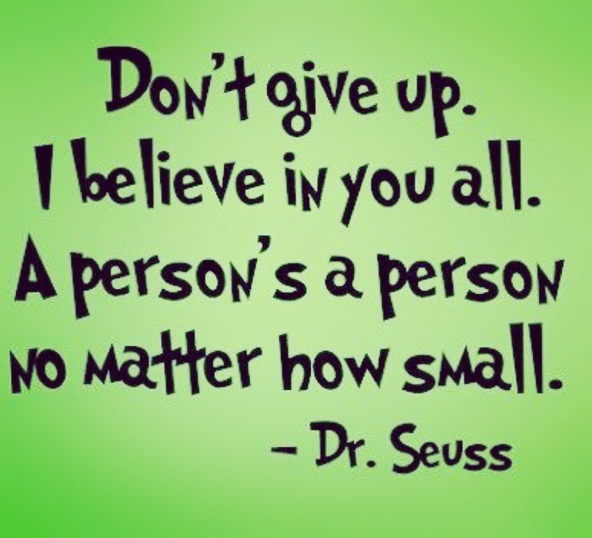 Students need to be challenged and pushed, not to the point where they give up but to the point where they think...Wow, look at me go!!! #readacrossamerica #drseussquotes #believeinyourstudents #teachersmatter #makeadifference #bethewildcard #kidsdeserveit #brewtonmiddleschool