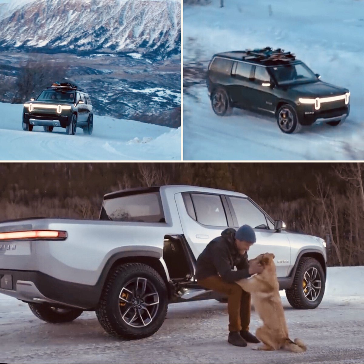jessica_kirsh's tweet photo. All-electric, ALL-TERRAIN vehicle? @Rivian HELL YES! 🤤 Way to bring your A-GAME 💪 to the #ElectricSUV market! #NoEmissions #ElectricSUV #RIVIAN #OffRoadEV #PowerofEV #EVpower #RivianVsTesla #MyRivian https://t.co/exO1cZvGuX
