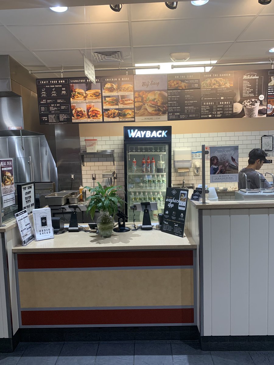 wheels979's tweet photo. Third time at Wayback Burger. Consistently good service and great food. #waybackfeedback https://t.co/pEw8U6faHw