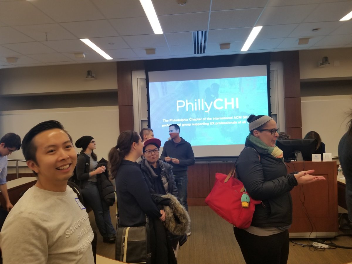 PhillyCHI's tweet image. Networking time! #wiad19 #DesignForDifference
