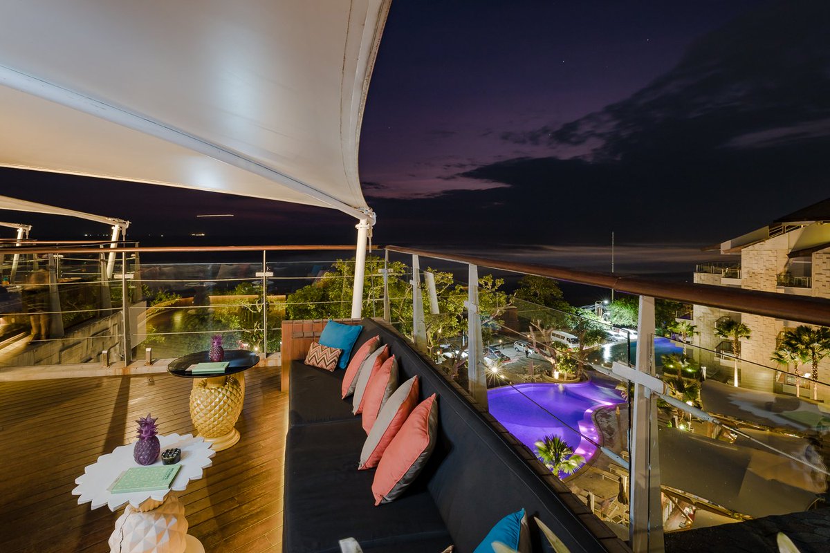 Rooftop Sunset Bar tweet media