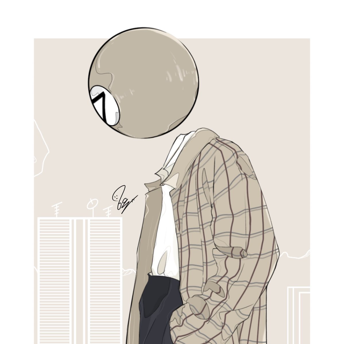 9692 異形頭のフリーアイコン第2弾 W 使いたい方はどうぞ٩ ˊᗜˋ و フリーアイコン