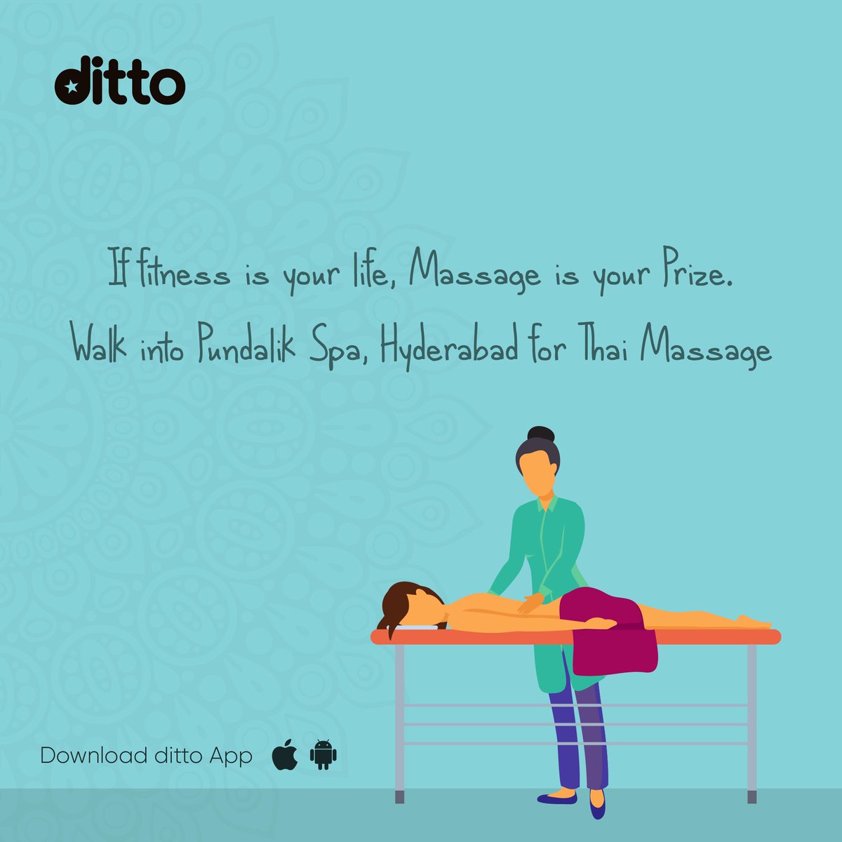 dittoappdotin's tweet photo. Treat yourself with a relaxing spa session at the best price from dittoapp.
Visit https://t.co/NCTv5BqHny or download the #dittoapp
#spa #spasession #salon #deeptissuemassage #aromamassage #hyderabad #massage #bangalore #massagetherapy #couplespa #ayurvedicmassage #thaimassage https://t.co/Tm6HkGDCY6