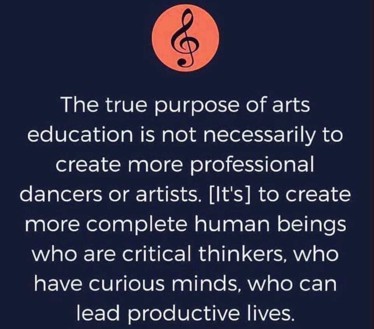 learncreatively's tweet photo. I love this so much. It sits on our office door. Quote from Kelly Pollock

#arts #artsineducation #edchat #education #artsed #creativity #creativeEd https://t.co/W1FdqSK1zC