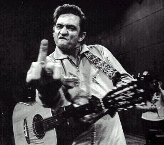 AlbertGalera's tweet photo. Life is rough so you gotta be tough.

#JohnnyCash (February 26, 1932 - September 12, 2003). https://t.co/9pNBOwl5un
