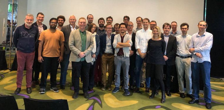ArnanMitchell's tweet photo. Tonight in Canberra at @FranceAustralia we're getting ready to sign the LIA with @CNRS to launch the #ALPhFA initiative (Associated Laboratory for #Photonics between France and Aus)
We've already come so far since Dec last year at our first annual #ALPhFA workshop in Melbourne! https://t.co/Mz2nsr3rv0