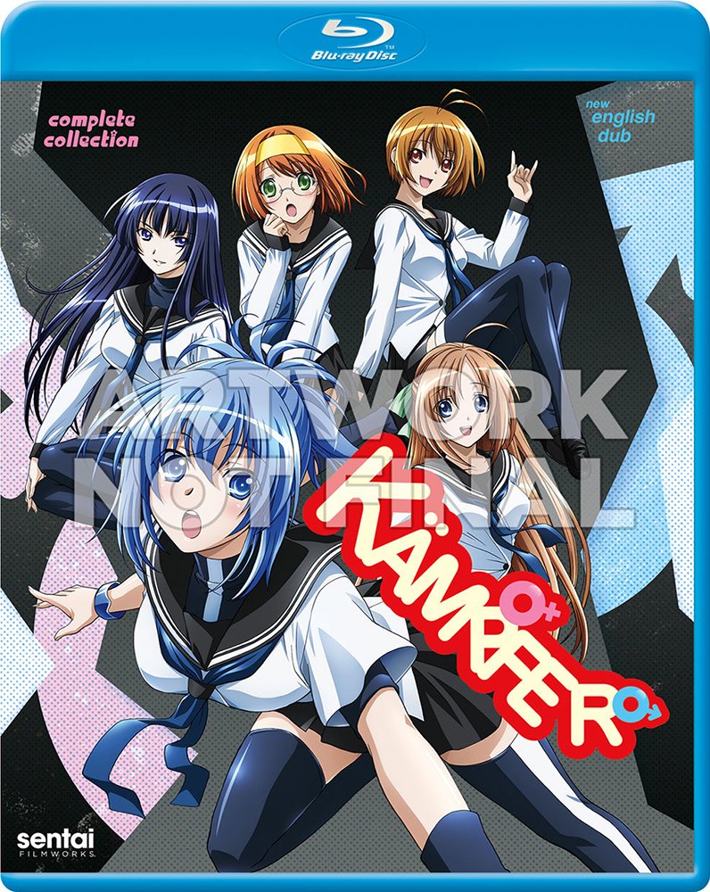 Fantasium 米国盤blu Ray新作情報 ある朝 突然目が覚めると美少女に変身してしまった地味で平凡な男子高生 瀬能ナツルは一切事情が分からないまま戦いに巻き込まれていく 学園バトルラブコメ 黒田やすひろ監督 けんぷファー コンプリート