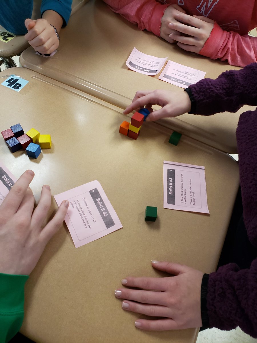 hbolur7's tweet image. New seats = team building. I love these activities from the book "Get It Together". Each student is responsible for 1-2 clues (total of 5-6) and must communicate together as a group to build/create it! @BryanD205 #engagement #communication #igniteD205