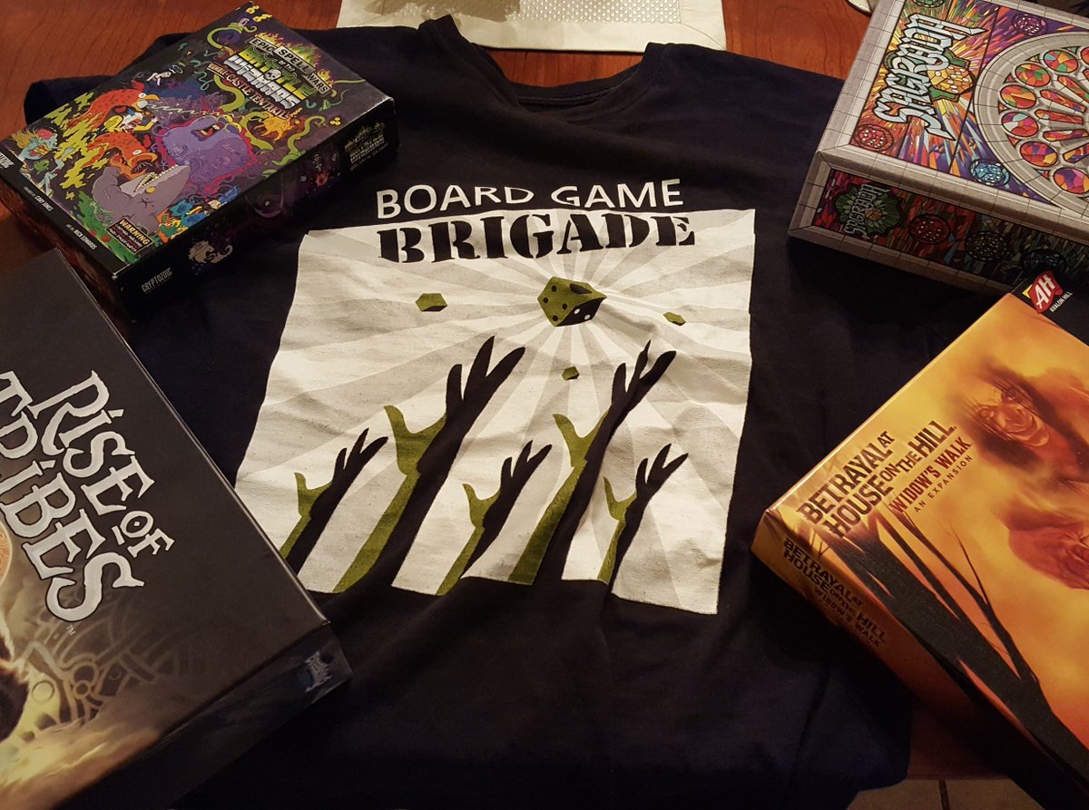 BoardGameBDE's tweet photo. Goodbye and Happy Gaming, from the Board Game Brigade: https://t.co/yYbEEpcp5Q https://t.co/tavcNyWeae