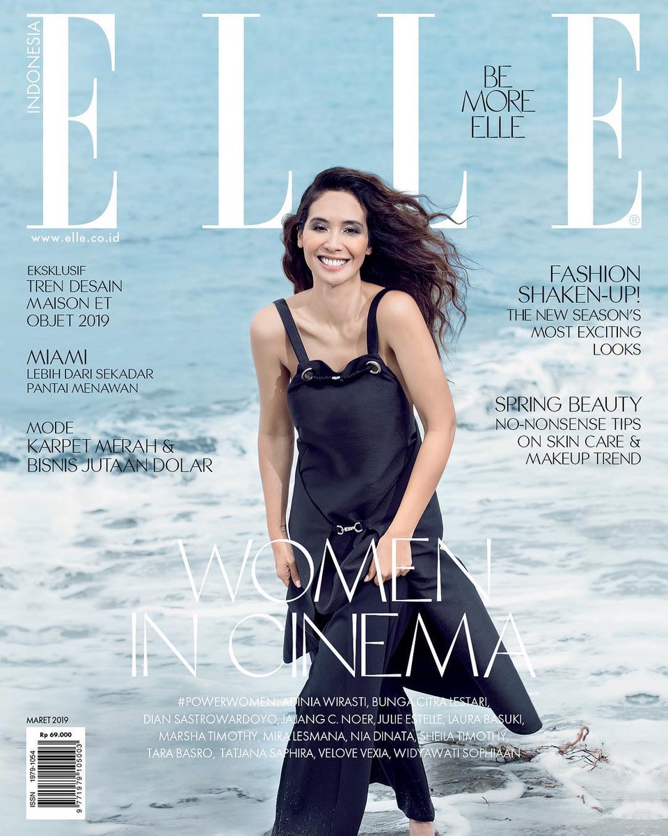 #ELLE <a href="/elleindonesia/">ELLE Indonesia Magazine</a> March 2019 featuring #MarshaTimothy <a href="/Marshatimothy2/">Marsha timothy</a> on the cover