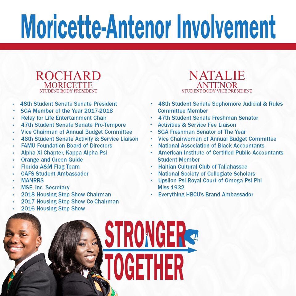 ItsCorrie's tweet image. This is not a campaign, this is a MOVEMENT‼️
#StrongerTogether4FAMU #MoricetteAntenor #FAMU19 #FAMU20 #FAMU21 #FAMU22 #FAMULAW