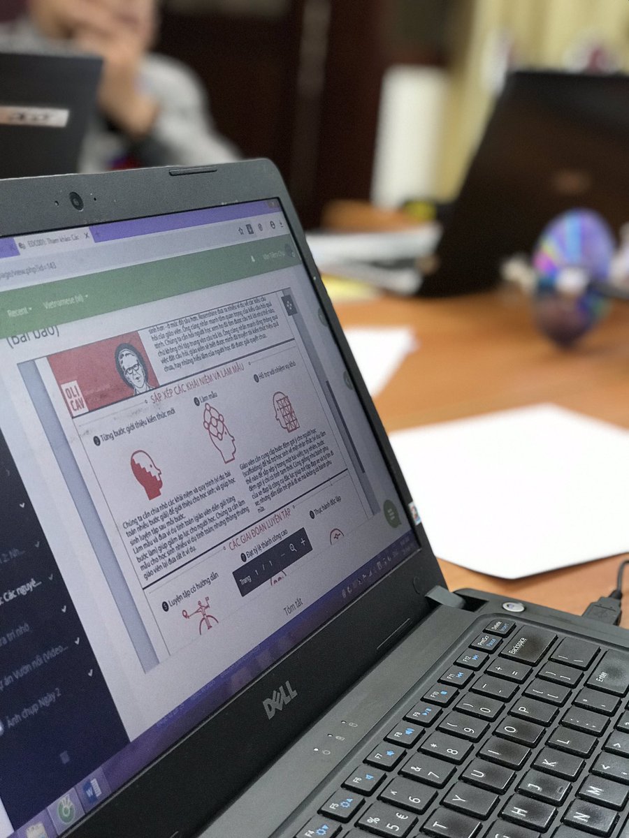 ICanTeach_uk's tweet photo. #Hanoi Pedagogical University Day two: Starting this morning with some conceptual understanding and some principles of instruction from #BarakRosenshine via @teacherhead and @olicav but translated into #Vietnamese Brilliant Revolution of Pedagogy #STEMontour https://t.co/1CDKReRQRt