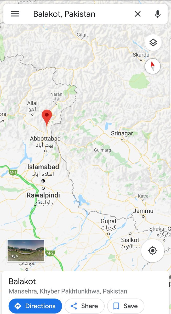 manupubby's tweet photo. The Pakistani side has confirmed that a 'paylaod' (weapon) has been dropped near Balakot. 

Now, that is a very deep strike indeed by the Indian Air Force. And if Indian jets have come back unharmed from this, a superb mission indeed. 

No official word yet. https://t.co/V18DXUZIDT