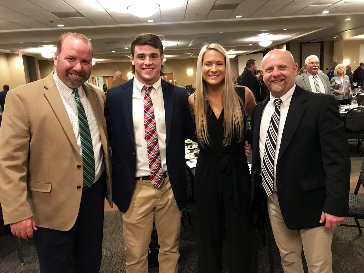 JameyAlcorn's tweet photo. What a great night to be a Pepperell Dragon! Proud of Josie &amp; Jack for being recognized for the John Pinson Outstanding Student-Athlete Award! Also excited for David Mathis &amp; Jonathan Kilgo for being inducted into the Rome-Floyd Sports Hall of Fame! https://t.co/QGx40S2RUu