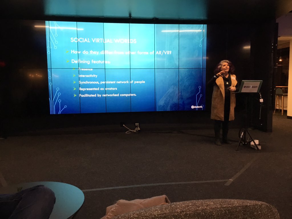 torchapp's tweet photo. Virtual worlds are habitats for the imagination.... @dzdavis #pdxvr @DesignReality_ https://t.co/422tkp7X2Z