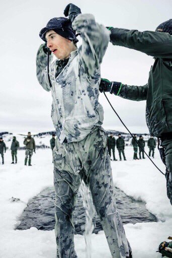 iimigofficial's tweet photo. Icy Resolve II
Marines with #2ndANGLICO train alongside @NATO partners to learn survival skills above the Arctic Circle in the Norwegian wilderness as part of cold weather training, Feb. 21, 2019. (U.S. Marine Corps courtesy photos by Sgt. Maj. Chris Taylor.) https://t.co/sgRzqlwEFi