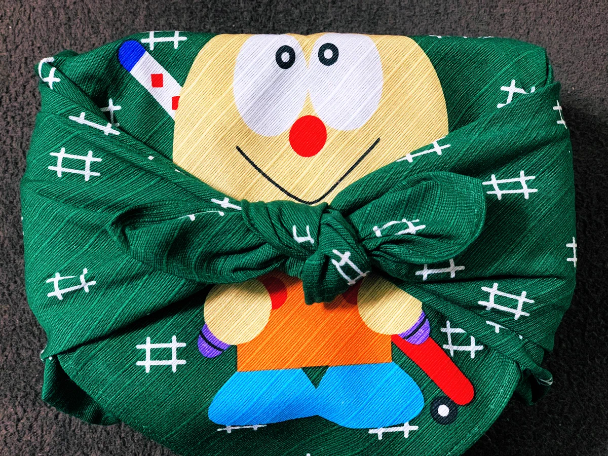 コロ助の手ぬぐいが可愛すぎる！お弁当泥棒じゃないかww