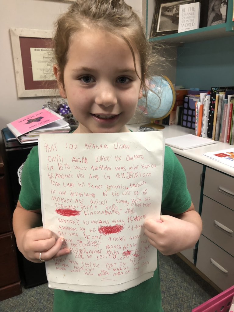 WISDTurner's tweet image. Forgot to post this last week! This young lady was so proud to show me her hard work in research and writing...#TurnerTribe #GrowingWriters #PrideInWork