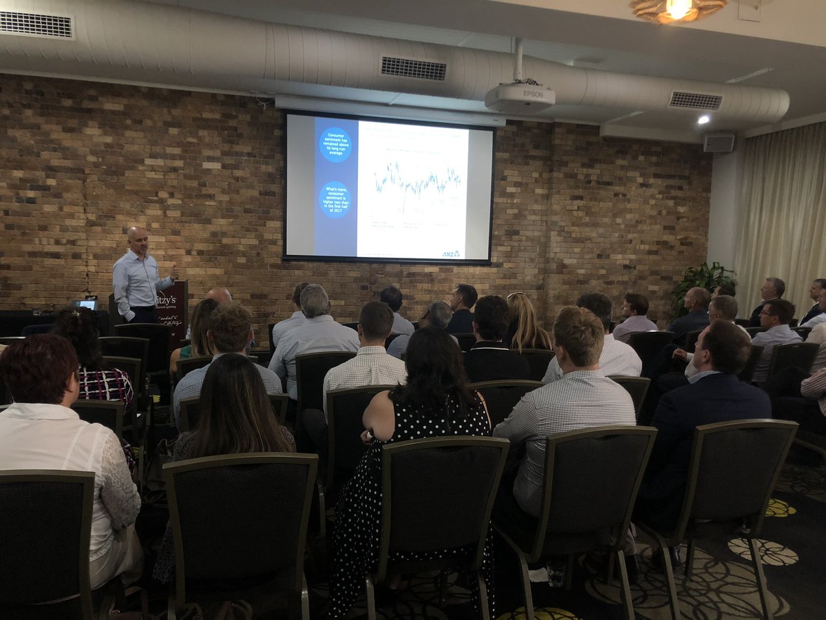 Thank you to David Plank ANZ head of Australian Economics for today’s presentation around Australia’s economic insights.
